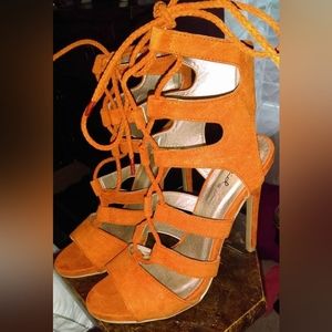 Orange Heels